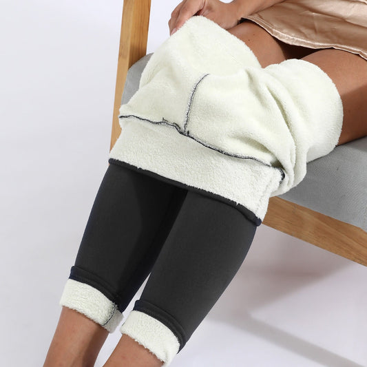 Fleece Legging Thermo Legging High Waist Sherpa Lined 2