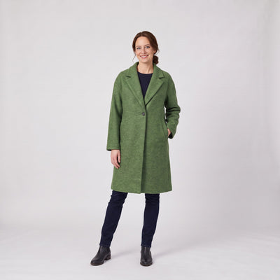 Oversized Wrap Coat with Soft Lining