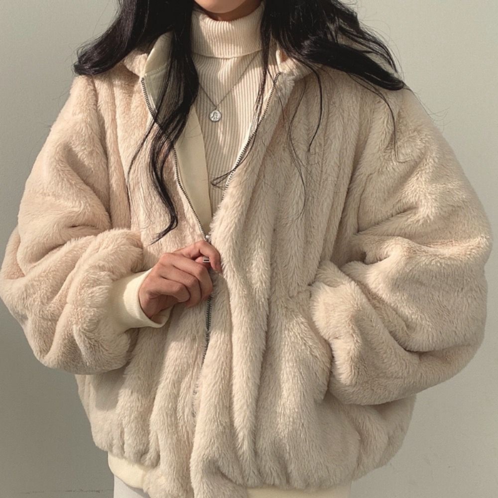 Women's Reversible Hooded Jacket, 2-in-1 Autumn & Winter Jacket 10
