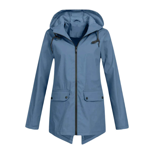 Hooded Rain Coat