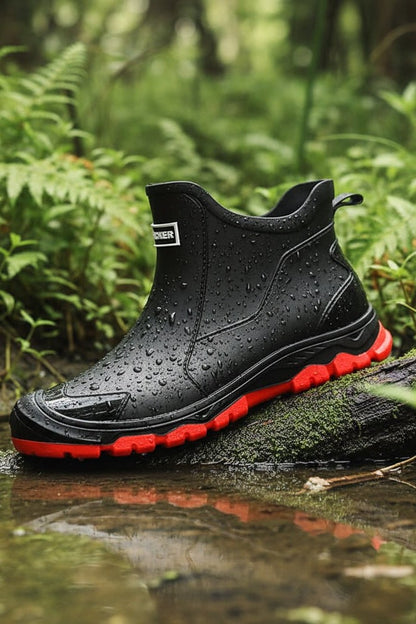 Ankle Boots Wellington Boots Waterproof with Chunky Sole 3
