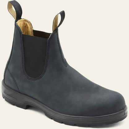 Chelsea Boots for Men, Ankle Winter Pull-On Boots, Lug Sole 2