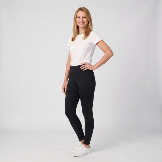 Fleece Legging Thermo Legging High Waist Sherpa Lined 1