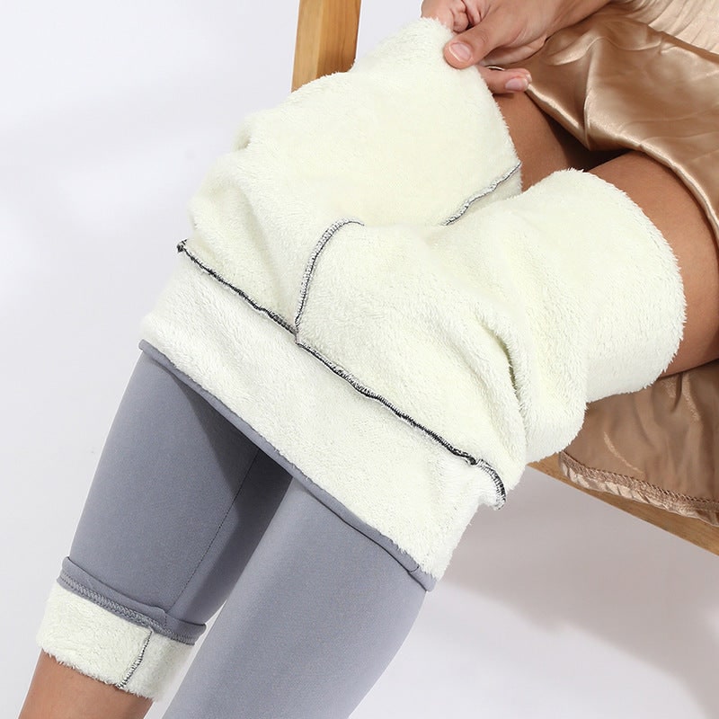 Fleece Legging Thermo Legging High Waist Sherpa Lined 3