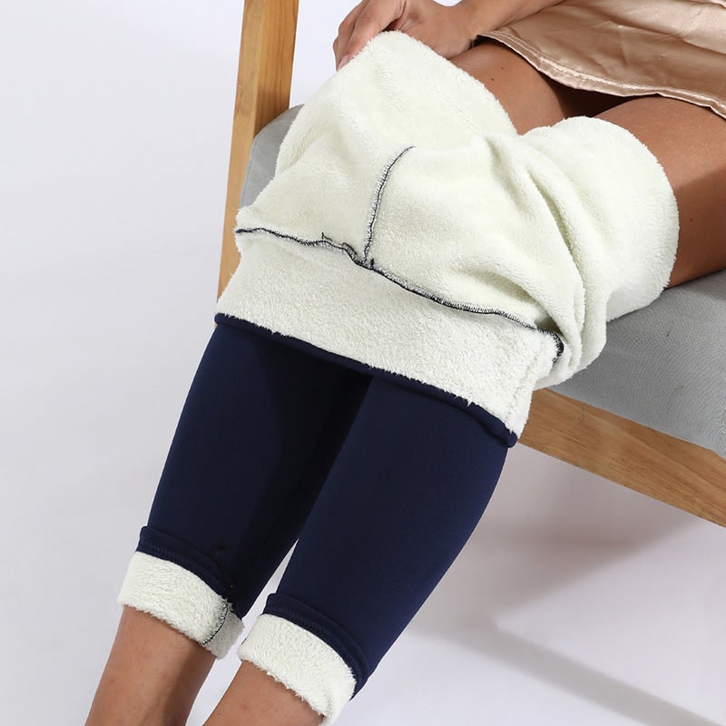 Fleece Legging Thermo Legging High Waist Sherpa Lined 4