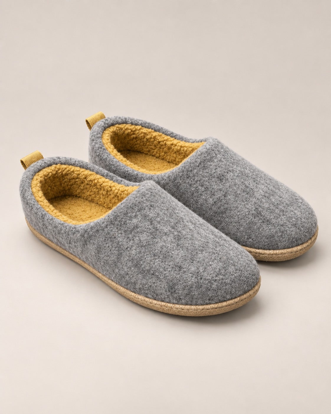 Fleece Slippers, Lined House Shoes for Indoor Wear 2