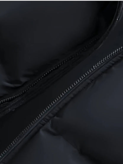 Men's Oversized Puffer Jacket with Hood, Warm Winter Coat 10