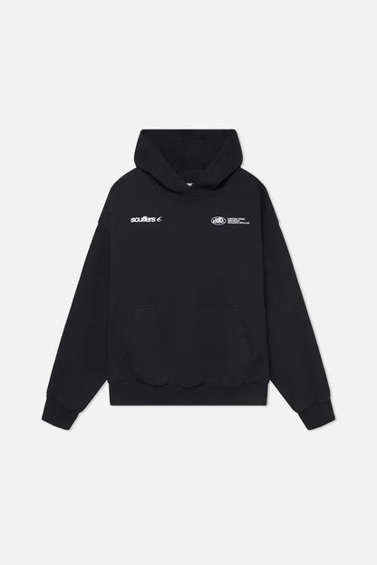 Women's Oversized Hoodie with Back Print, Kangaroo Pocket 8