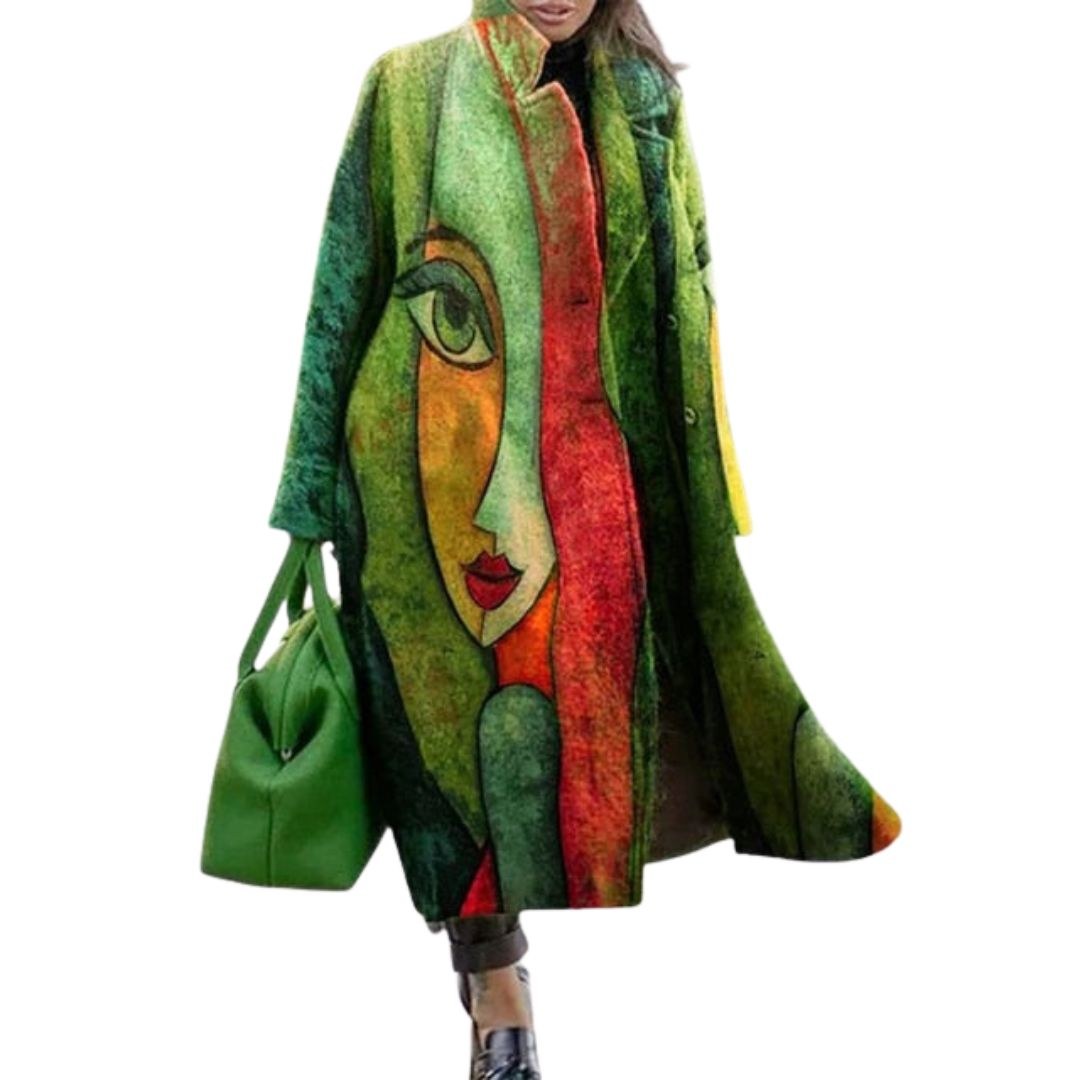 Women's Oversized Wrap Coat, Soft Lining, Water-Resistant 6