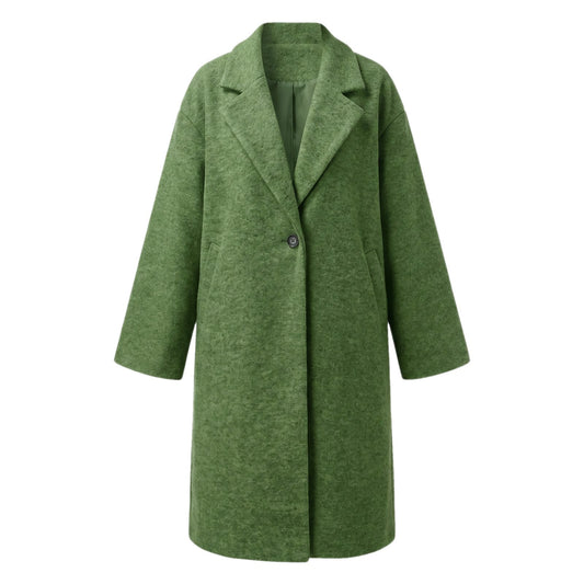 Women's Oversized Wrap Coat, Soft Lining, Water-Resistant 1