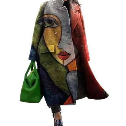 Women's Oversized Wrap Coat, Soft Lining, Water-Resistant 3