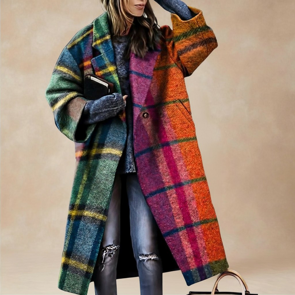 Women's Oversized Wrap Coat, Soft Lining, Water-Resistant 2
