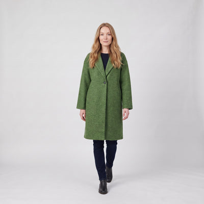 Oversized Wrap Coat with Soft Lining
