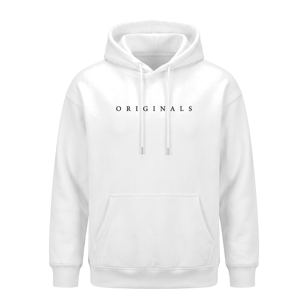 Men's Relaxed Oversized Hoodie with Minimal Chest Print 1