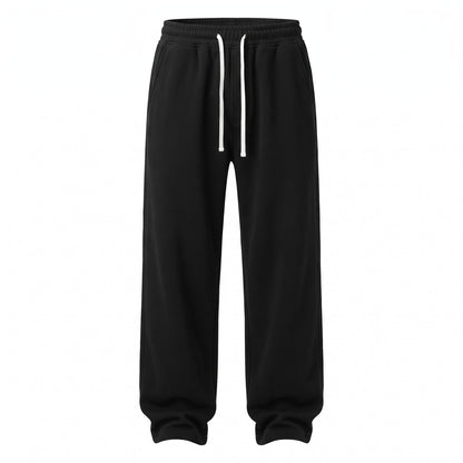 Men's Relaxed Knit Joggers with Elastic Drawstring Waist 1