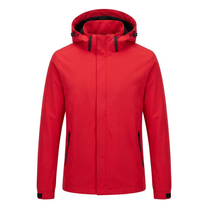 Waterproof Rain Jacket for Women with Detachable Hood 1