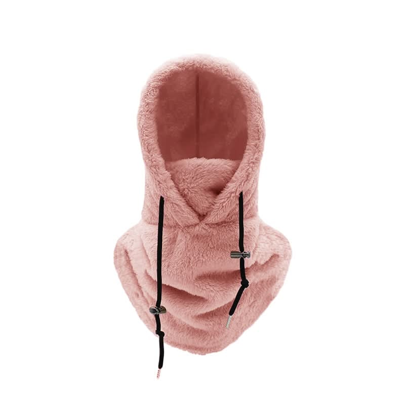 Thermal Winter Hat Fleece Lined Hooded Neck Warmer 4