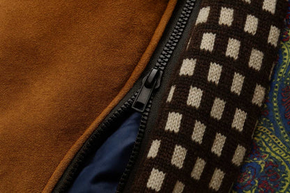 Men's Wool Blend Winter Overcoat with Stand Collar 8