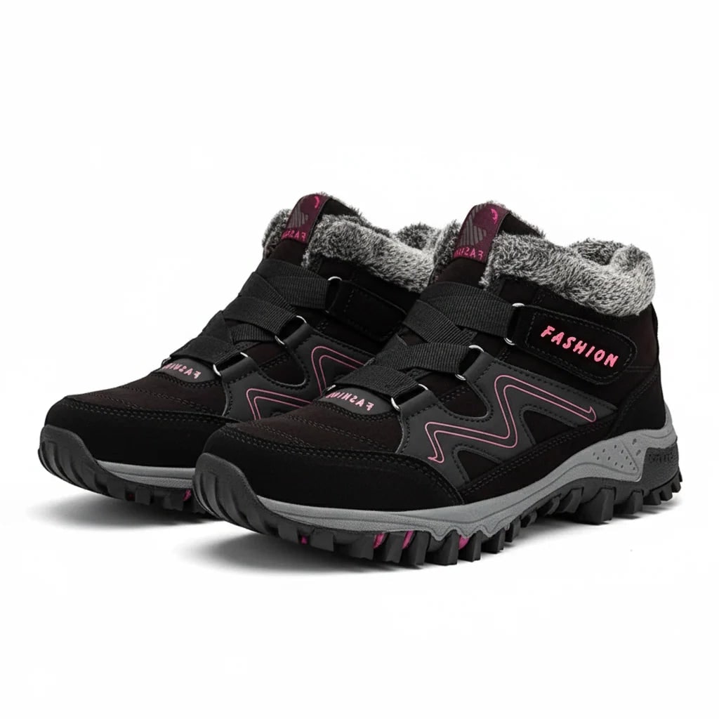Waterproof Winter Boots, Fur Lined Boots for Women 5