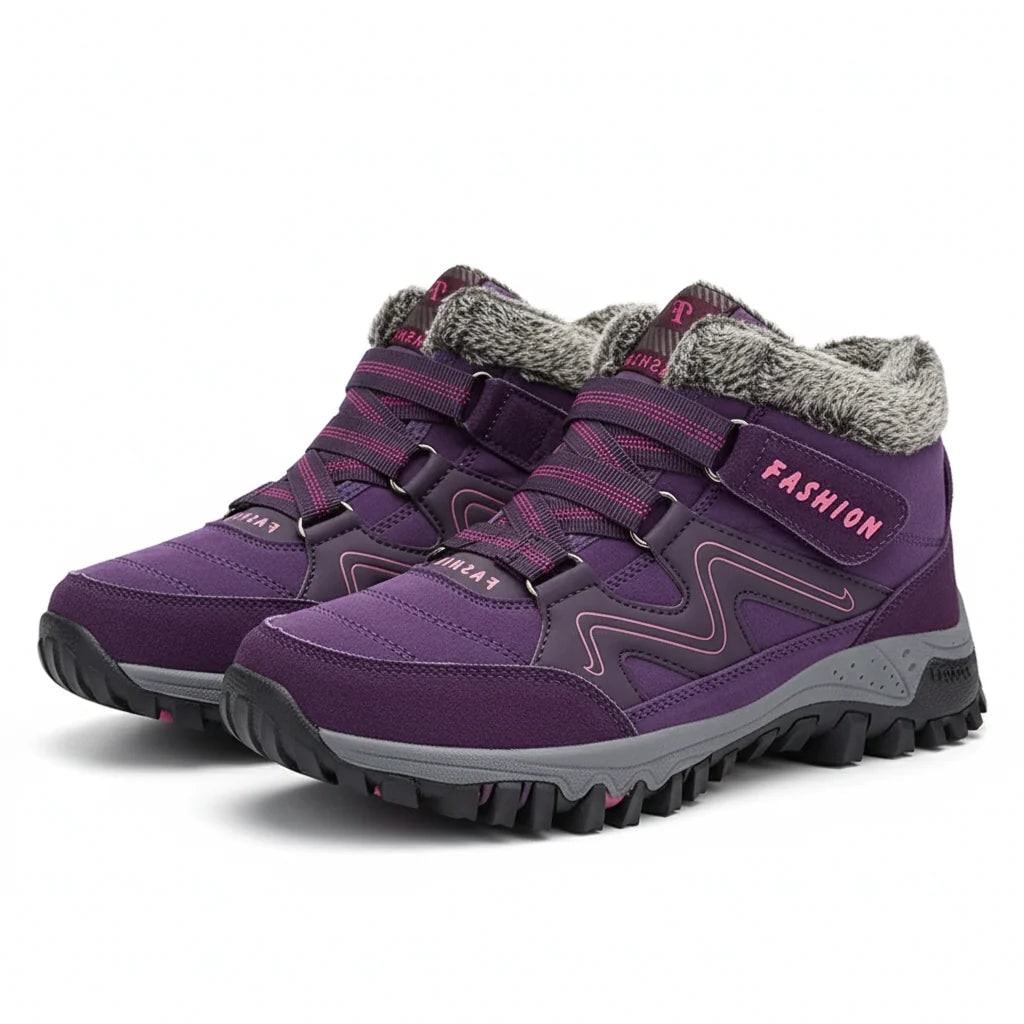 Waterproof Winter Boots, Fur Lined Boots for Women 7