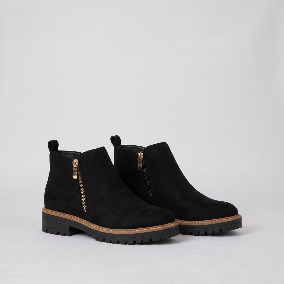 Winter Boots, Side Zip Waterproof Boots for Women 1