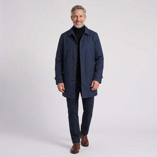 Winter Coat, Mid-Length Coat for Men in Four Colours 1