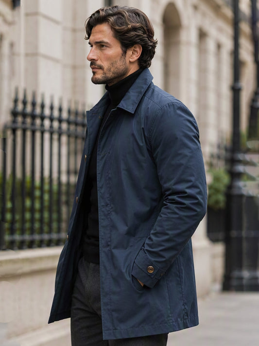 Winter Coat, Mid-Length Coat for Men in Four Colours 2